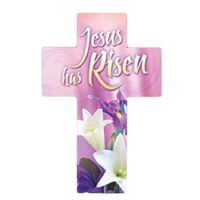 Easter Cross Bookmark - Jesus has Risen