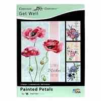 Boxed Cards Get Well Painted Petals