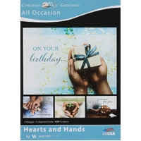 Boxed Cards All Occasion - Hearts and Hands