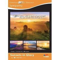 Boxed Cards Sympathy - Sunsets in Glory