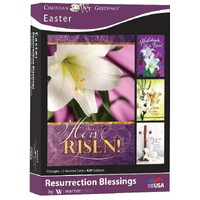 Boxed Cards Easter -  Resurrection Blessings KJV