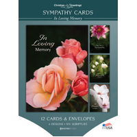 Boxed Cards Sympathy, In Loving Memory