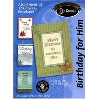 Boxed Cards Birthday for Him