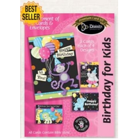 Boxed Cards Birthday For Kids Party Animals