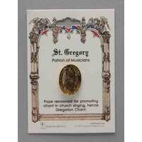 Lapel Pin St Gregory