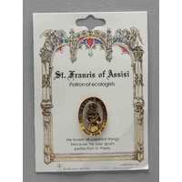 Lapel Pin St Francis of Assisi