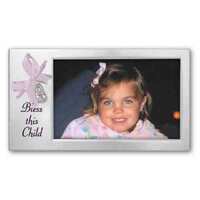 Ribbon Frame - Girl  bless this child