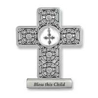 Baby Standing Cross - Bless this Child