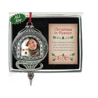 Christmas Pet Ornament - Christmas in Heaven 115 x 65mm