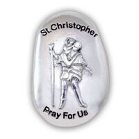 Thumb Stone - St Christopher