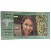 Painted Confirmation Photo Frame - Girl