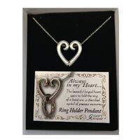 Pendant -  Heart Ring Holder