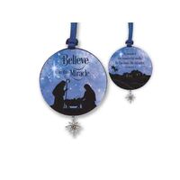 Christmas Ornament - Believe in the Miracle