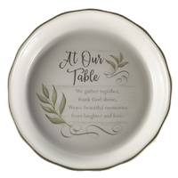 Pie Ceramic Plate - At Our Table