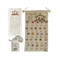 Advent Calendar Fabric - 254 x 457mm
