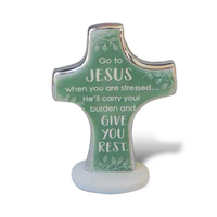 Bedtime Prayer Cross - Jesus Give you rest...