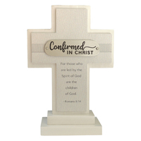 Confirmation Wood Standing Cross