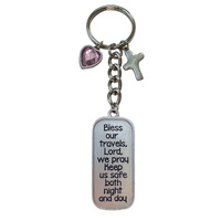 Keyring Tag Gemstone - Bless Our Travels