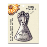 Visor Clip Angel - Never Drive Faster