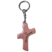 Keyring Cross Shape - You Are Loved