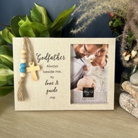 Godfather Message Frame w/Accents Pink