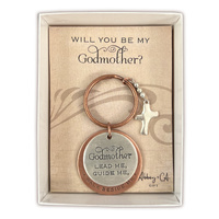 Keyring w/Cross - Godmother