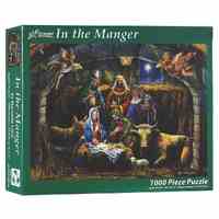 Jigsaw Puzzle Christmas In The Manager (1000 Piece)