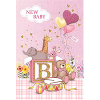 Card - New Baby Girl