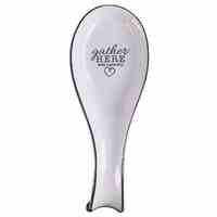 Ceramic Spoon - Gather HERE with a Grateful Heart