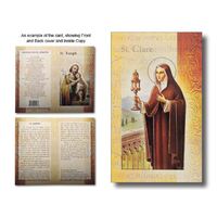 Biography Mini - St Clare