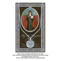 Biography Leaflet with Pendant - St Benedict