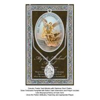 Biography Leaflet with Pendant - St Michael
