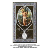 Biography Leaflet with Pendant - St Sebastian