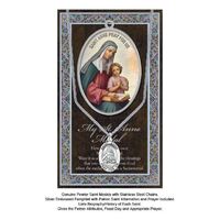 Biography Leaflet with Pendant - St Anne