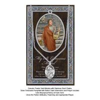 Biography Leaflet with Pendant - St Genesius