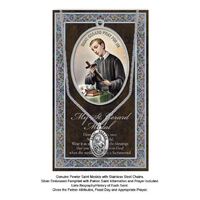 Biography Leaflet with Pendant - St Gerard