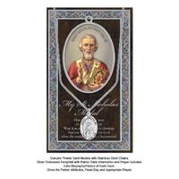 Biography Leaflet with Pendant - St Nicholas