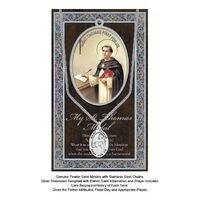 Biography Leaflet with Pendant - St Thomas Aquinas