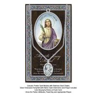 Biography Leaflet with Pendant - St Lucy