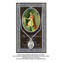 Biography Leaflet with Pendant - St Philomena