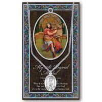 Biography Leaflet with Pendant - St David