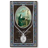 Biography Leaflet with Pendant - St Rita