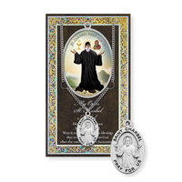 Biography Leaflet with Pendant - St Charbel