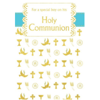 Card - Holy Communion Boy