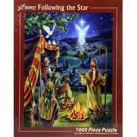 Christmas Jigsaw Puzzle: Following the Star (1000 Pieces)