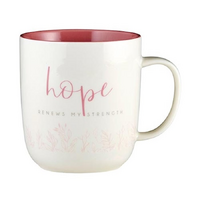 Ceramic Mug: Heart & Soul, Hope in the Lord  (398ml)