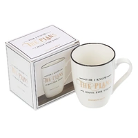 Ceramic Mug For I Know the Plans I Have For You