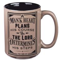 Ceramic Mug a Man's Heart  (414 Ml)
