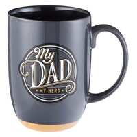 Ceramic Mugs: My Dad, My Hero  (440ml)