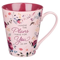 Ceramic Mug: I Know the Plans I Have For You (414 Ml)